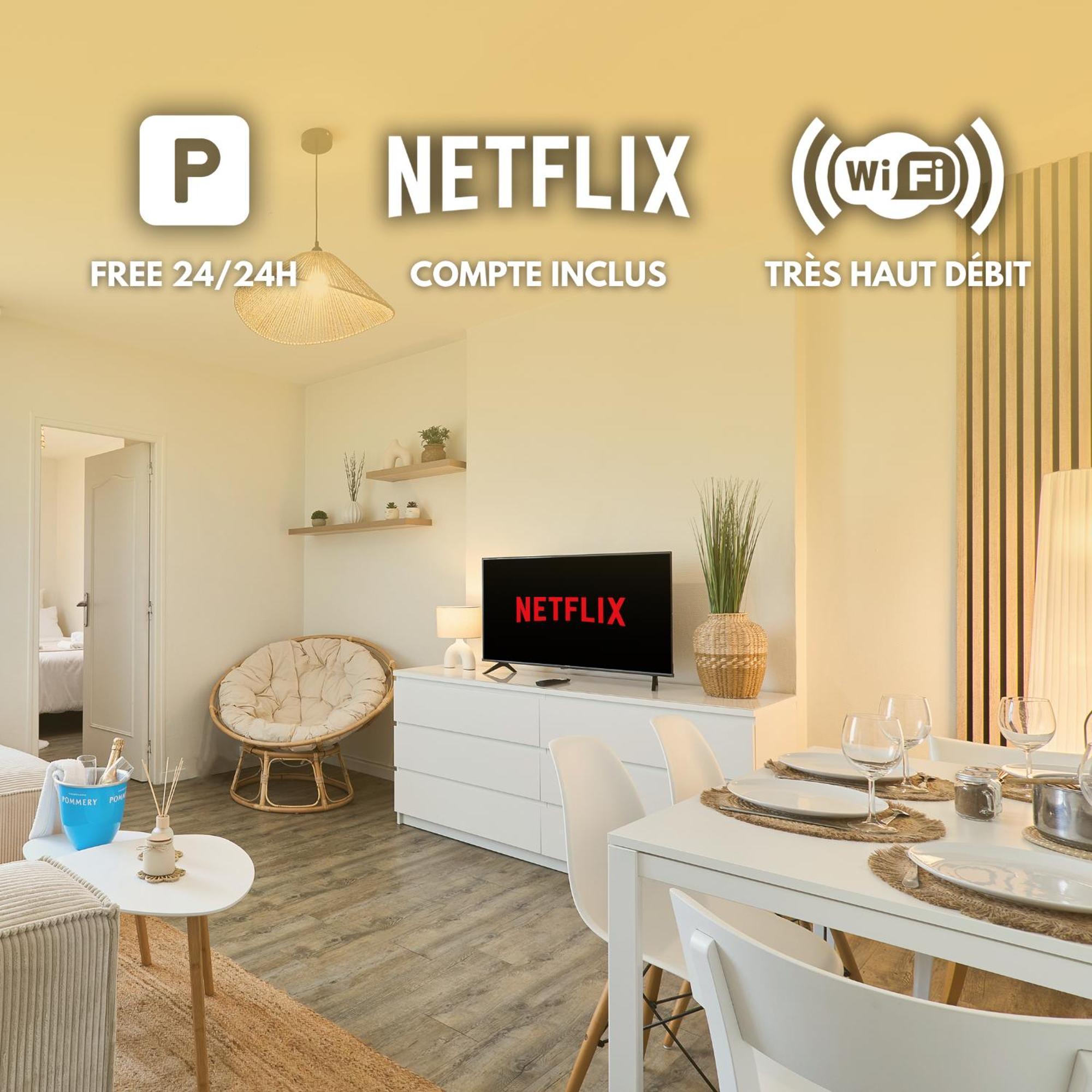Le Petillant, Gare Centre-Ville, Netflix, Wifi Реймс Экстерьер фото